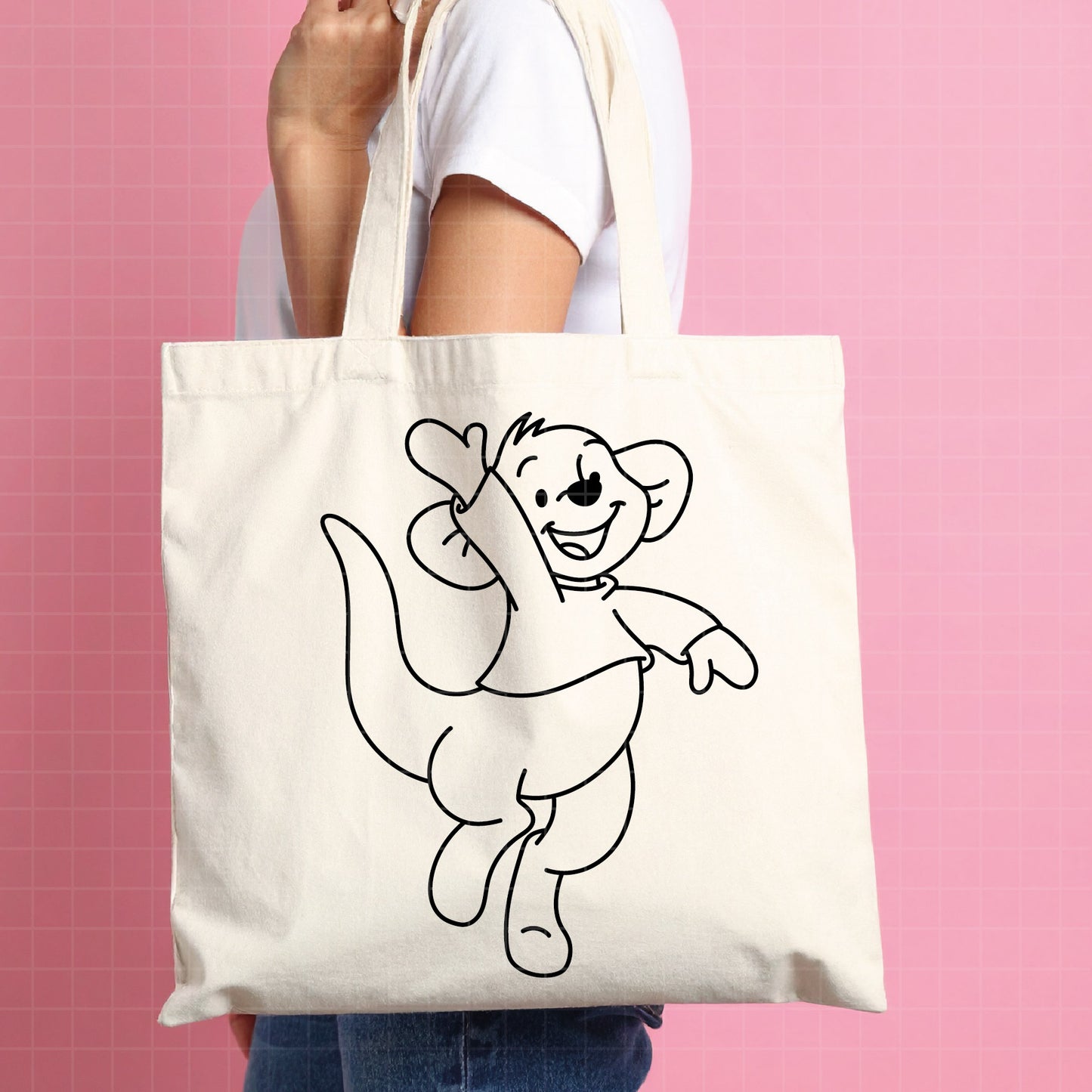 COD4655 - Winnie the pooh rabbit svg, pooh sketch svg, friends svg, pooh birthday svg