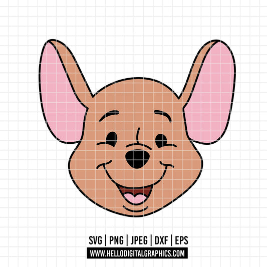 COD4659 - Winnie the pooh rabbit svg, pooh sketch svg, friends svg, pooh birthday svg