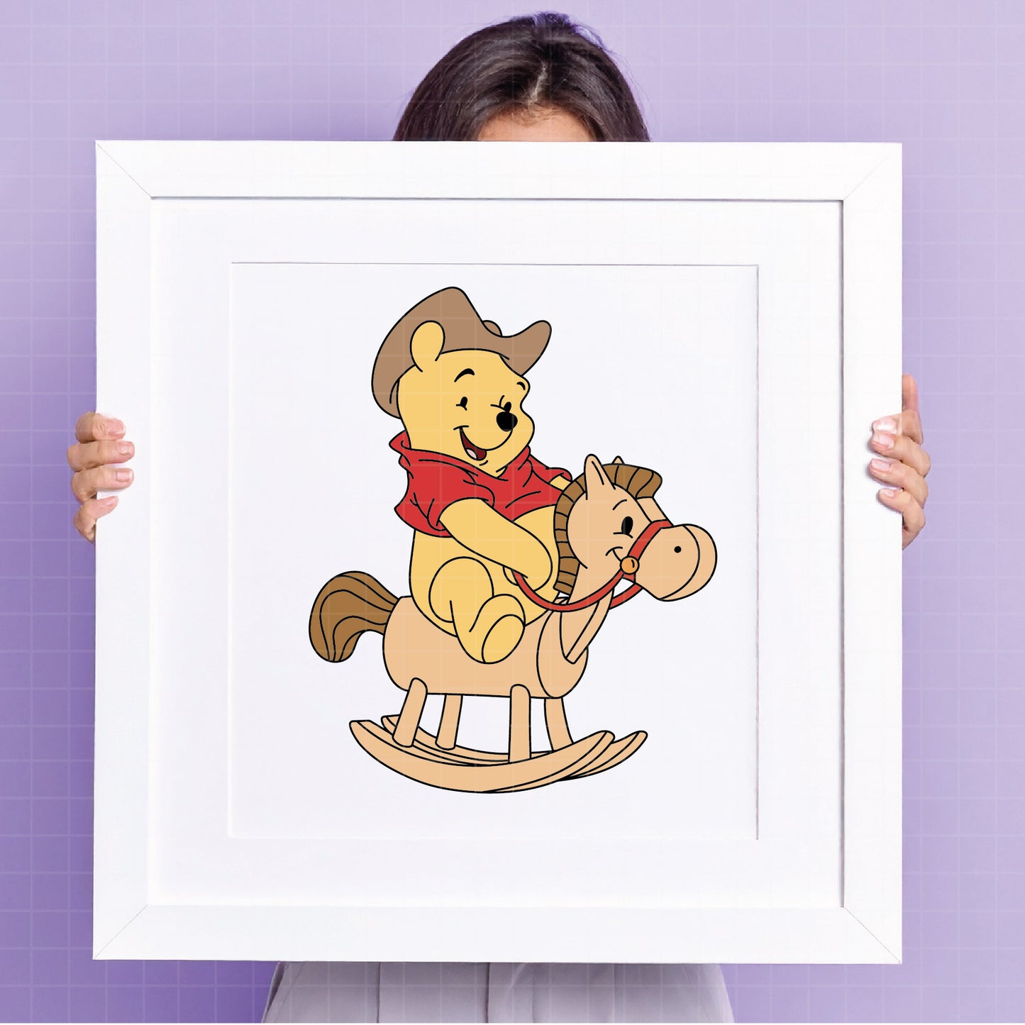 COD4662 - Winnie the pooh cowboy svg, pooh svg, friends svg, pooh birthday svg