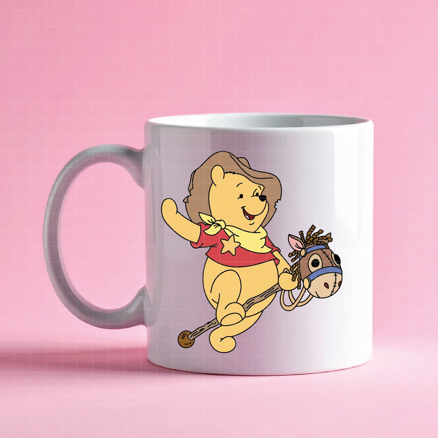 COD4664 - Winnie the pooh cowboy svg, pooh svg, friends svg, pooh birthday svg