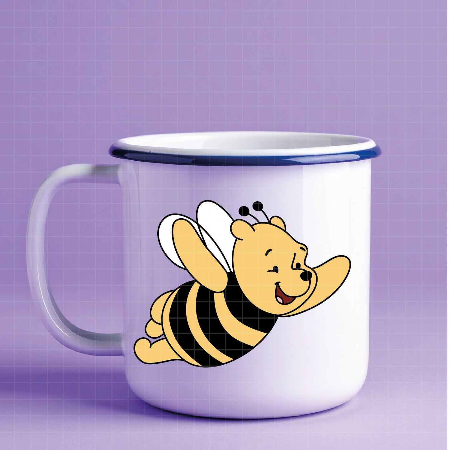 COD4669 - Winnie the Pooh in Bee Mode dtf color pack bundle Svg, Eps, Png, Dxf, Jpeg