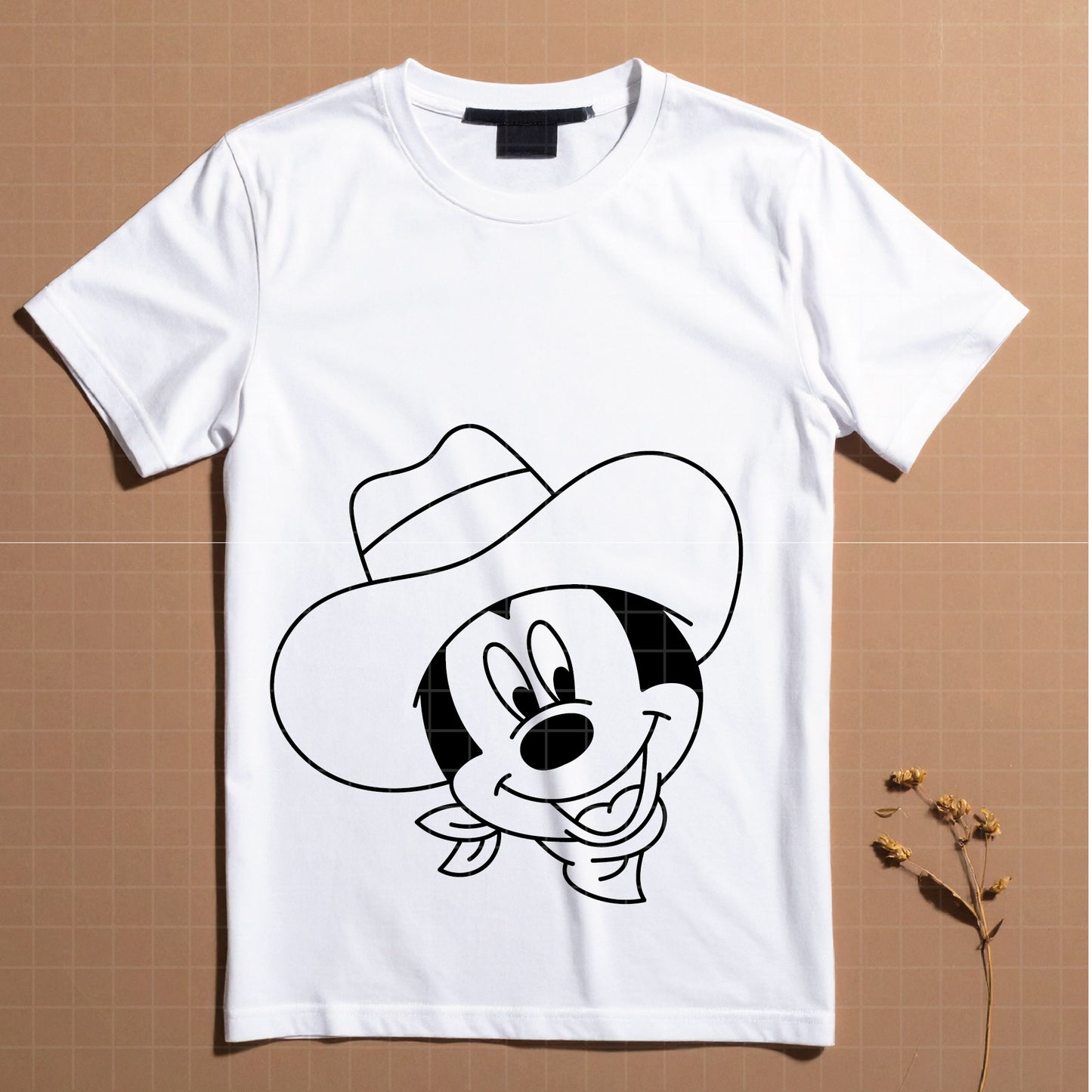 COD4670 - Mickey and minnie cowboy svg, Disney svg, mickey svg, minnie svg, My First Rodeo clipart