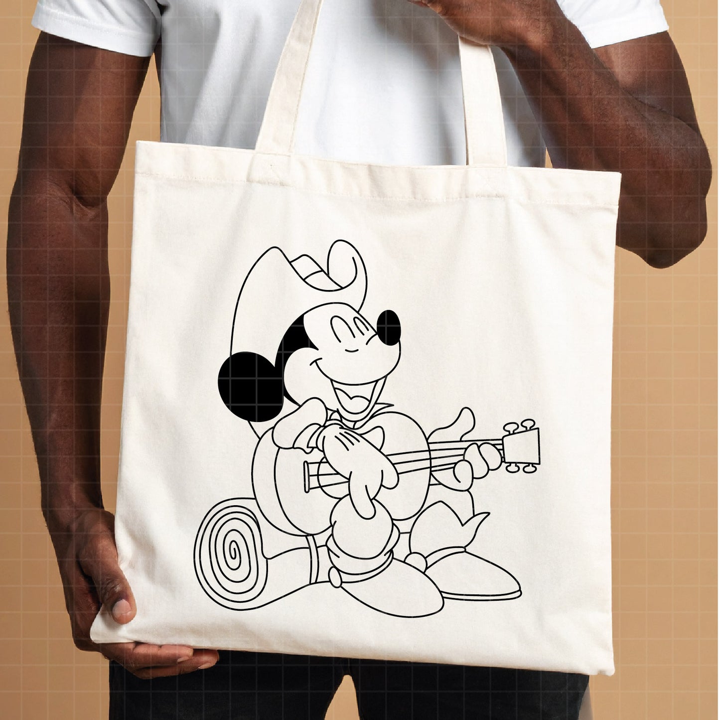 COD4671 - Mickey owboy svg, Disney svg, mickey svg, My First Rodeo clipart