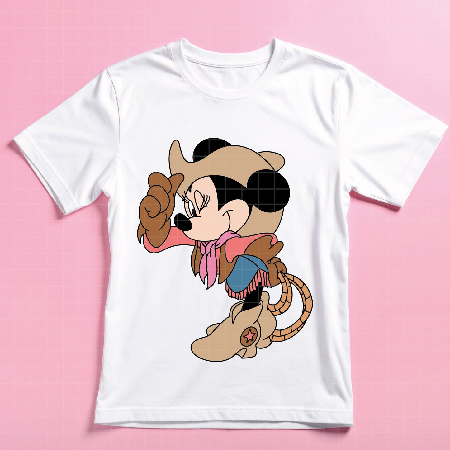 COD4672 - Miinnie cowboy svg, Disney svg,  minnie svg, My First Rodeo clipart