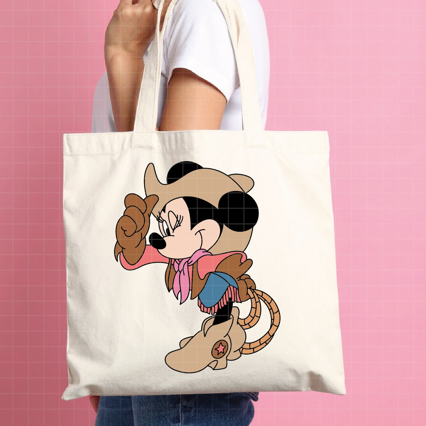 COD4672 - Miinnie cowboy svg, Disney svg,  minnie svg, My First Rodeo clipart