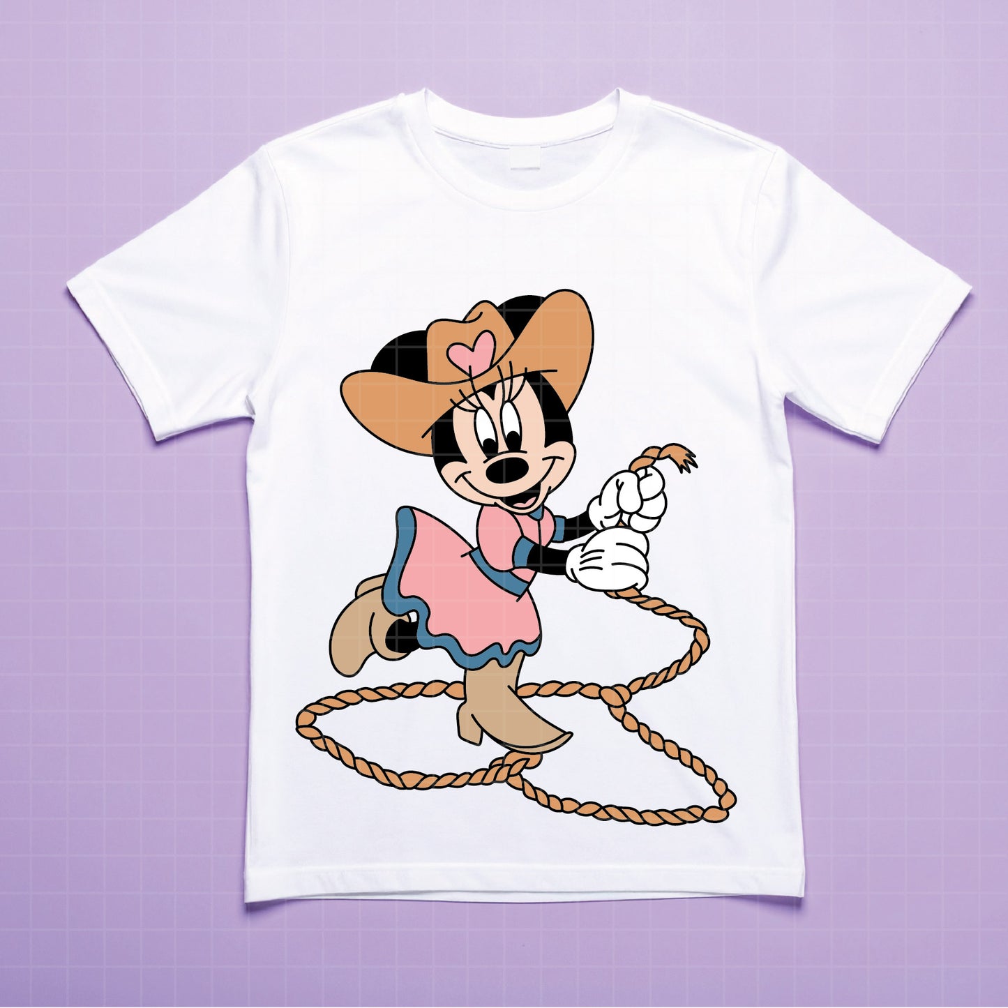 COD4673 - Miinnie cowboy svg, Disney svg,  minnie svg, My First Rodeo clipart