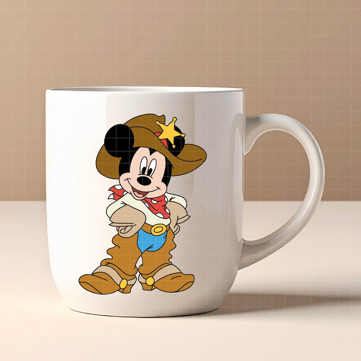 COD4674 - Mickey owboy svg, Disney svg, mickey svg, My First Rodeo clipart