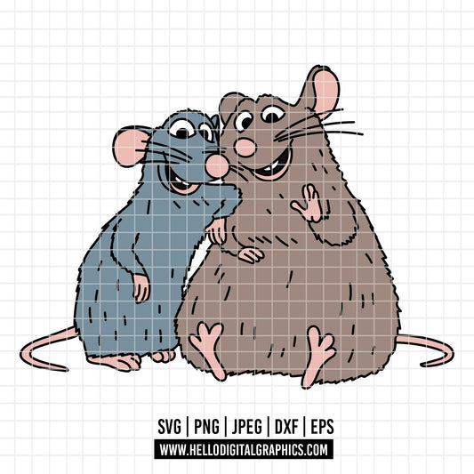 COD4681 - Ratatouille Svg, Ratatouille Png, Mouse Png, Ratatouille, Ratatouille Sublimation, Instant Download