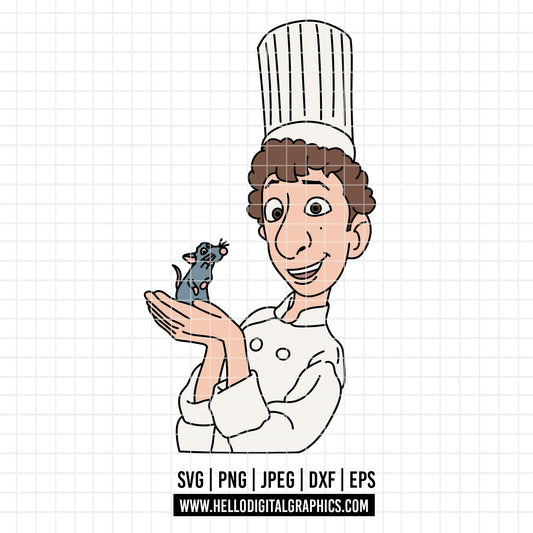 COD4682 - Ratatouille Svg, Ratatouille Png, Mouse Png, Ratatouille, Ratatouille Sublimation, Instant Download