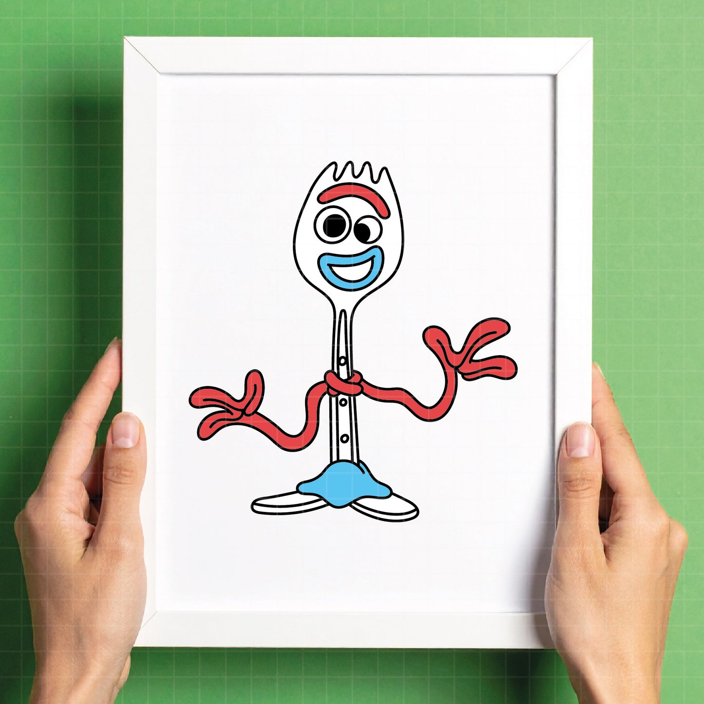COD4683 - Forky png, Toy Story PNG, Toy Story Clipart, Toy Story SVG