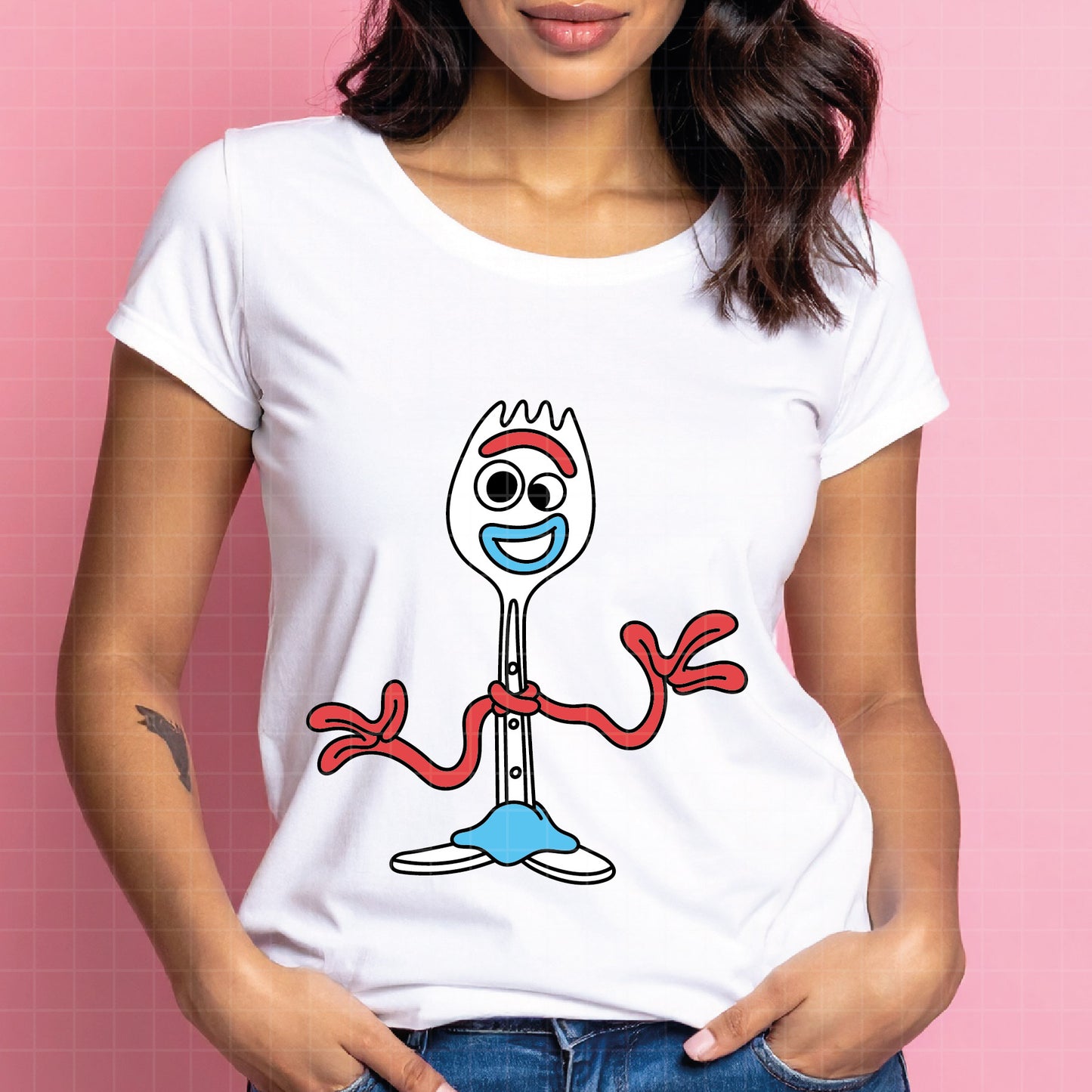 COD4683 - Forky png, Toy Story PNG, Toy Story Clipart, Toy Story SVG