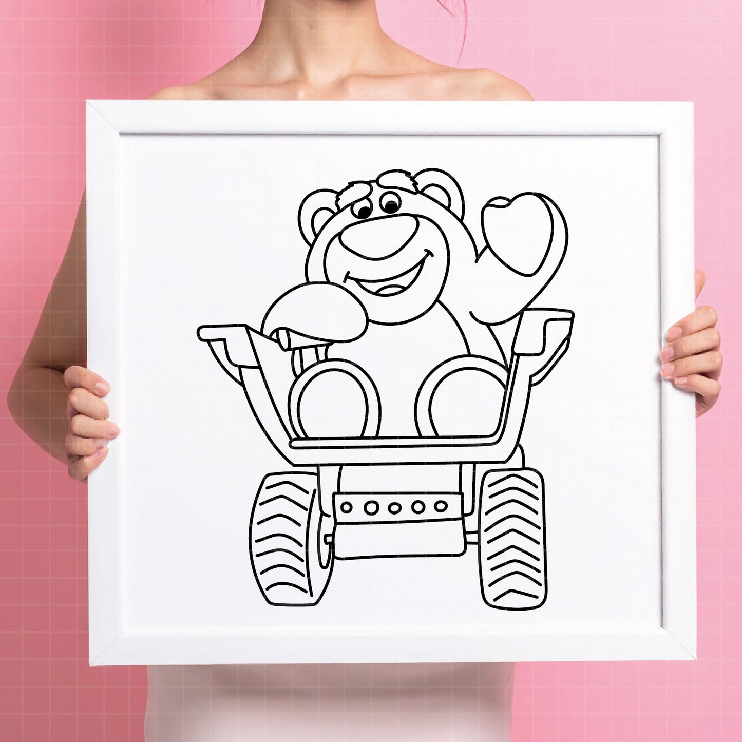 COD4690 - Lotso png, Toy Story PNG, Toy Story Clipart, Toy Story SVG