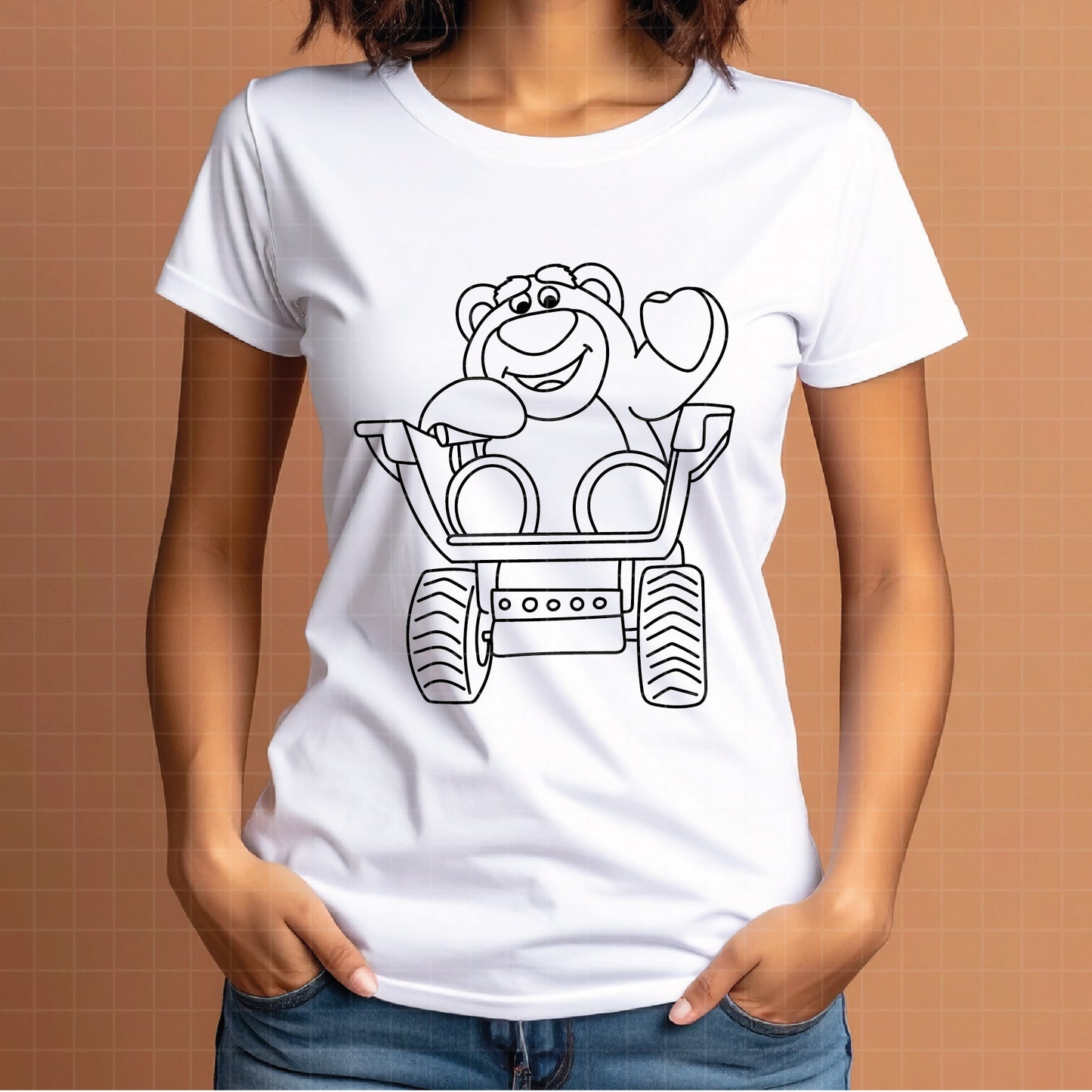 COD4690 - Lotso png, Toy Story PNG, Toy Story Clipart, Toy Story SVG