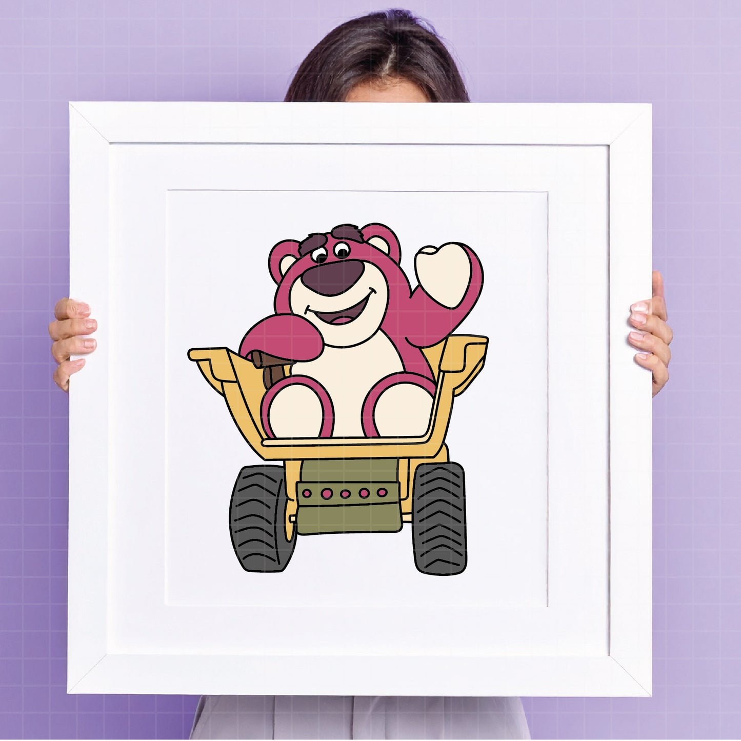 COD4692 - Lotso png, Toy Story PNG, Toy Story Clipart, Toy Story SVG