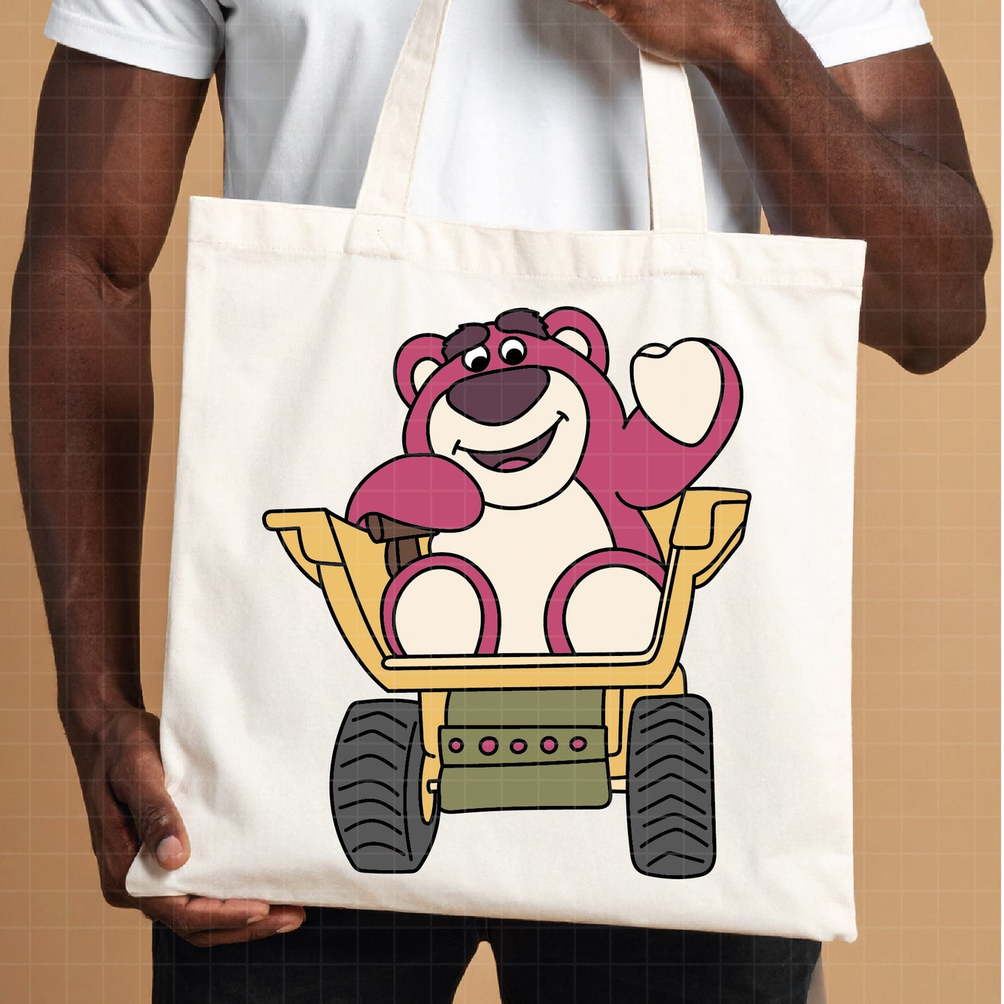 COD4692 - Lotso png, Toy Story PNG, Toy Story Clipart, Toy Story SVG