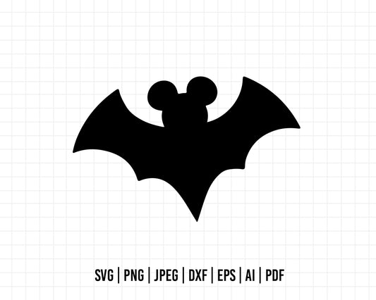 COD470- Mickey Bat Svg, Halloween svg, disney svg, Mickey halloween svg