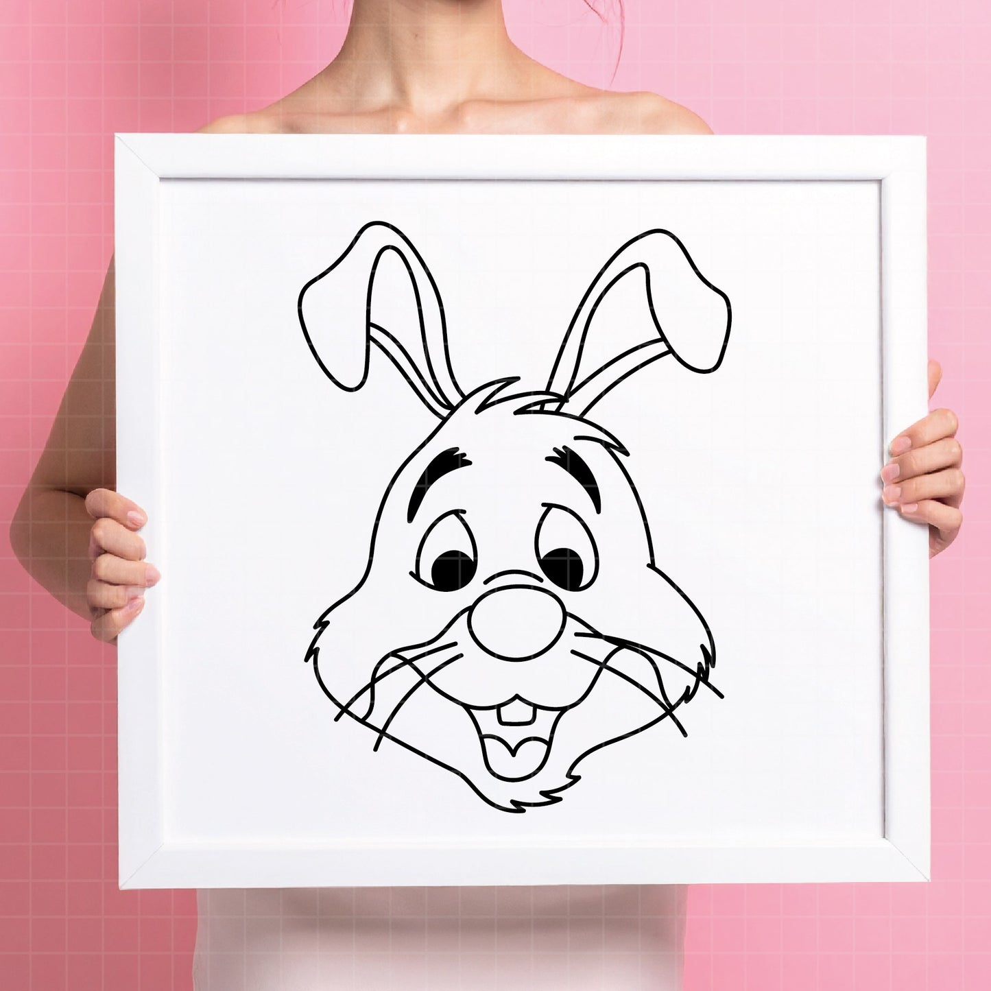 COD4704 - Winnie the pooh rabbit svg, pooh sketch svg, friends svg, pooh birthday svg