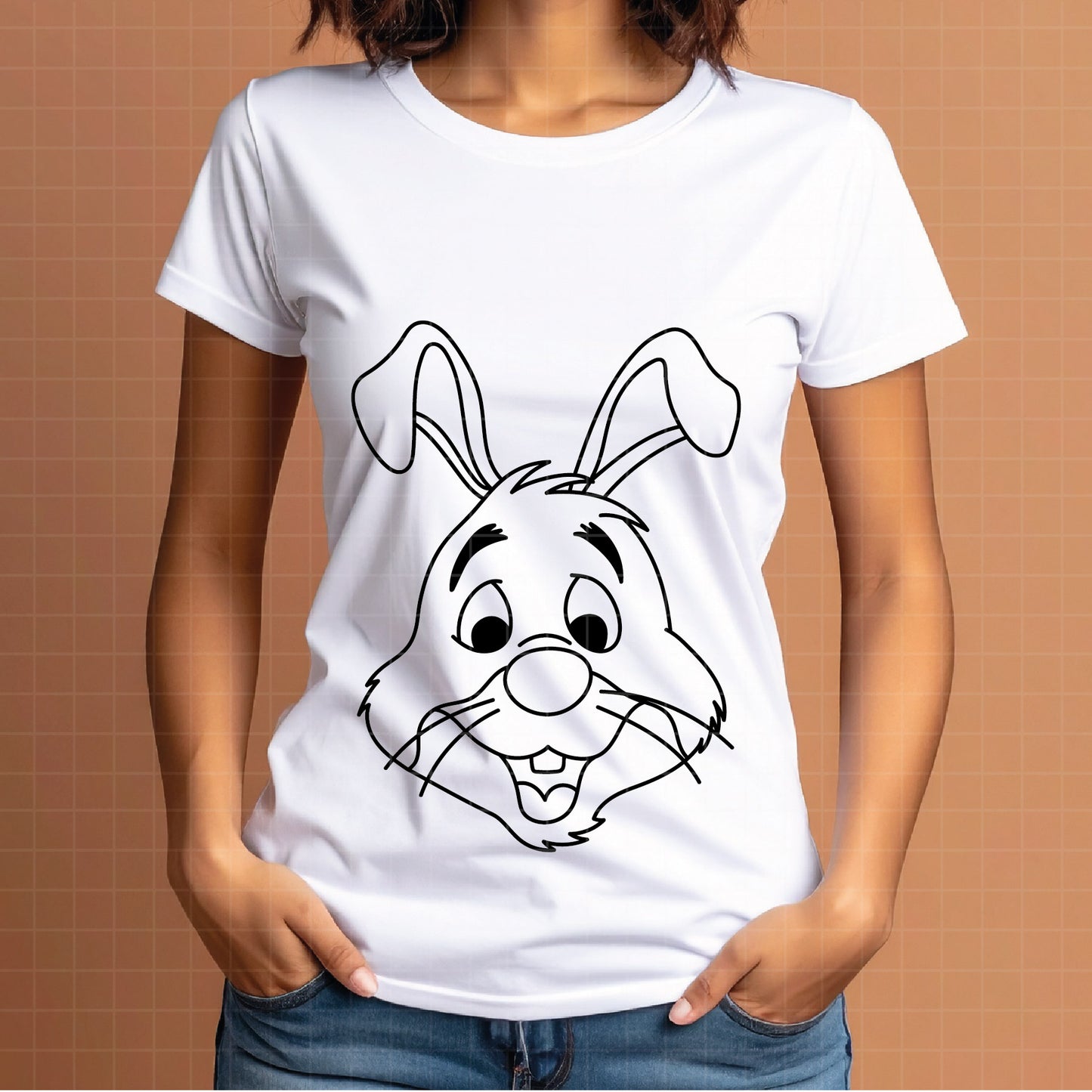 COD4704 - Winnie the pooh rabbit svg, pooh sketch svg, friends svg, pooh birthday svg