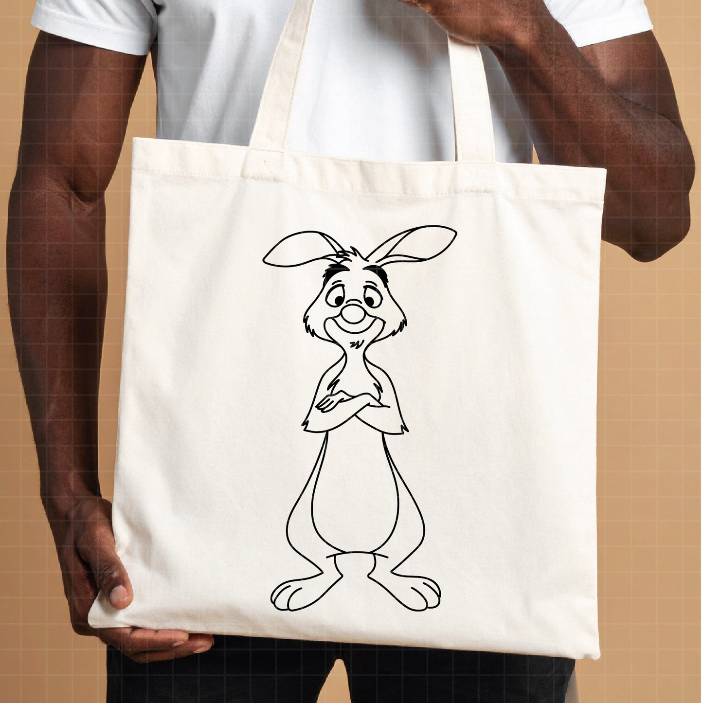 COD4706 - Winnie the pooh rabbit svg, pooh sketch svg, friends svg, pooh birthday svg