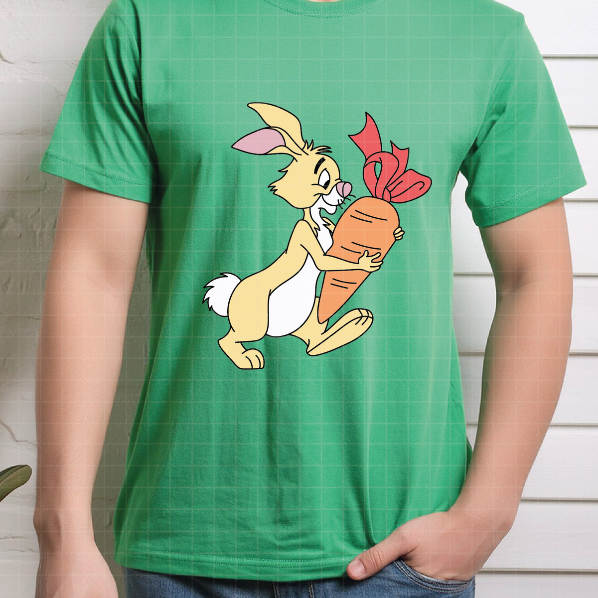 Pooh Hello Rabbit COD4708 - Winnie the pooh rabbit svg, pooh sketch svg, friends svg, po ...