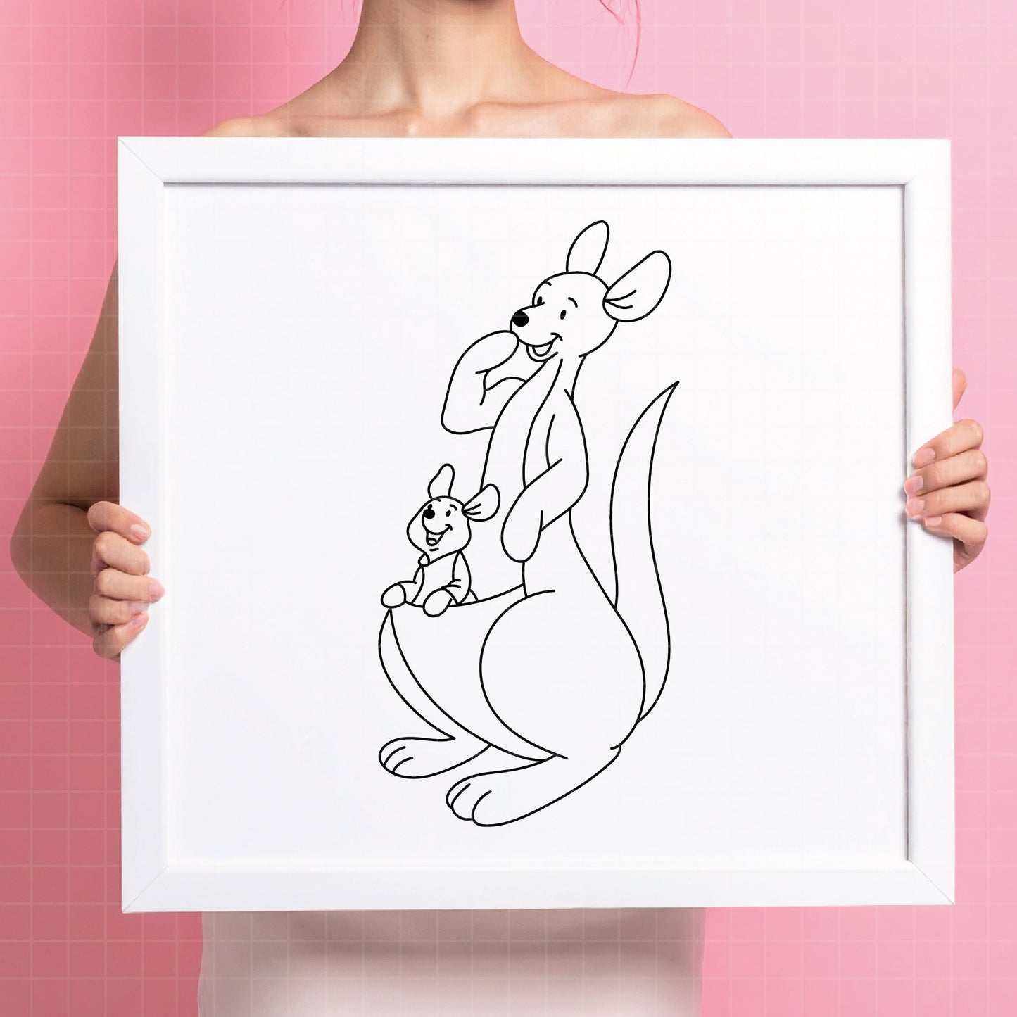 COD4710 - Winnie the pooh rabbit svg, pooh sketch svg, friends svg, pooh birthday svg