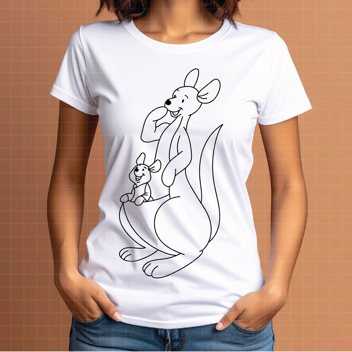 COD4710 - Winnie the pooh rabbit svg, pooh sketch svg, friends svg, pooh birthday svg