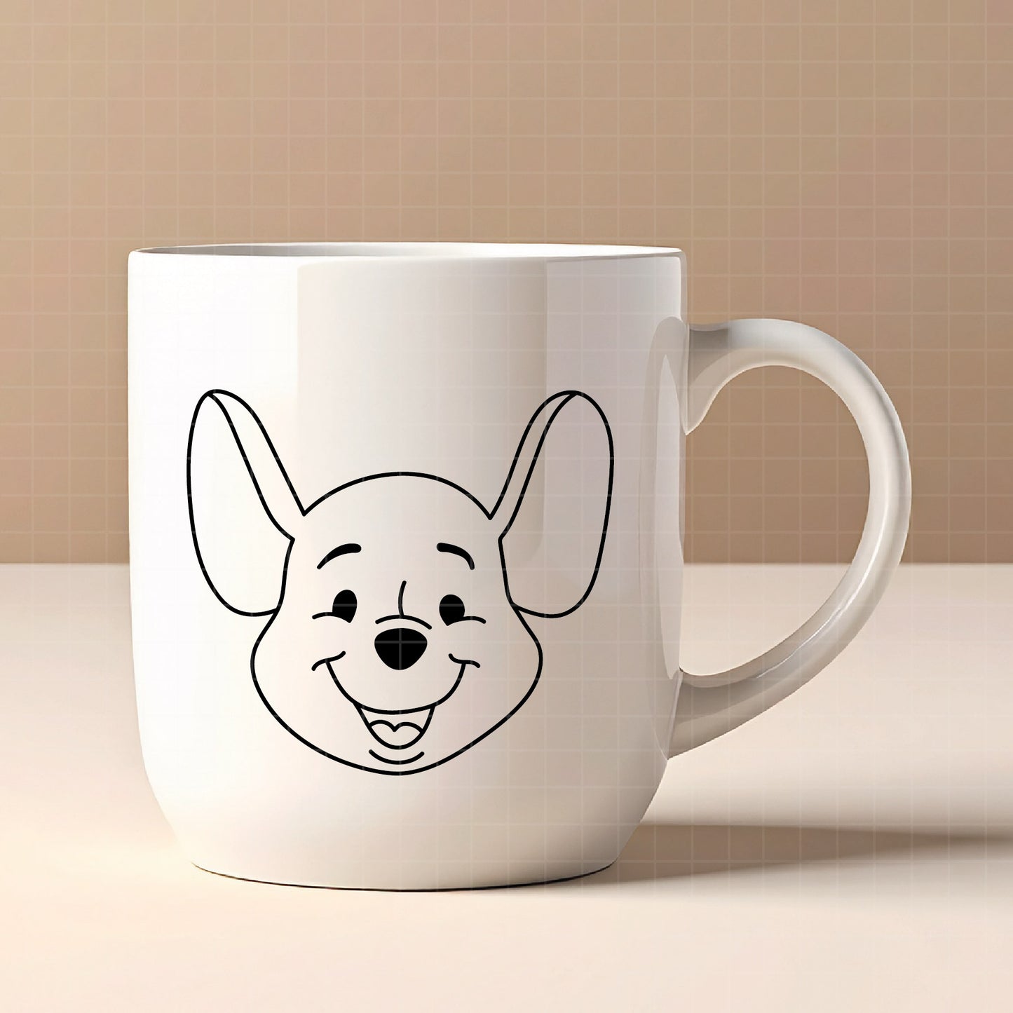 COD4711 - Winnie the pooh rabbit svg, pooh sketch svg, friends svg, pooh birthday svg