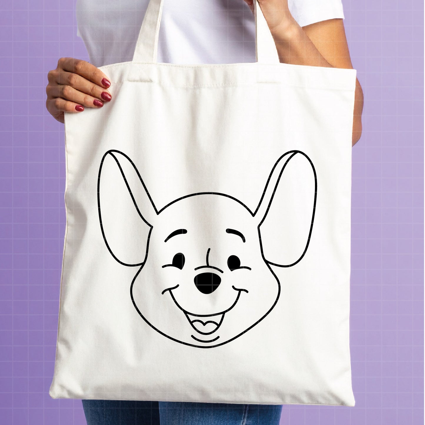 COD4711 - Winnie the pooh rabbit svg, pooh sketch svg, friends svg, pooh birthday svg