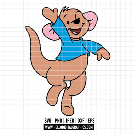 COD4712 - Winnie the pooh rabbit svg, pooh sketch svg, friends svg, pooh birthday svg