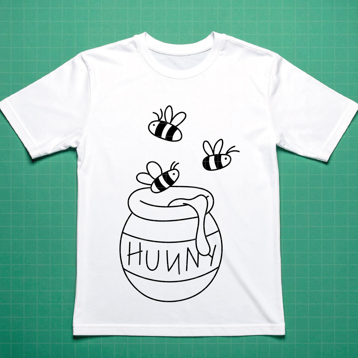COD4719 - Jar of honey svg, Winnie the pooh cowboy svg, pooh svg, friends svg, pooh birthday svg