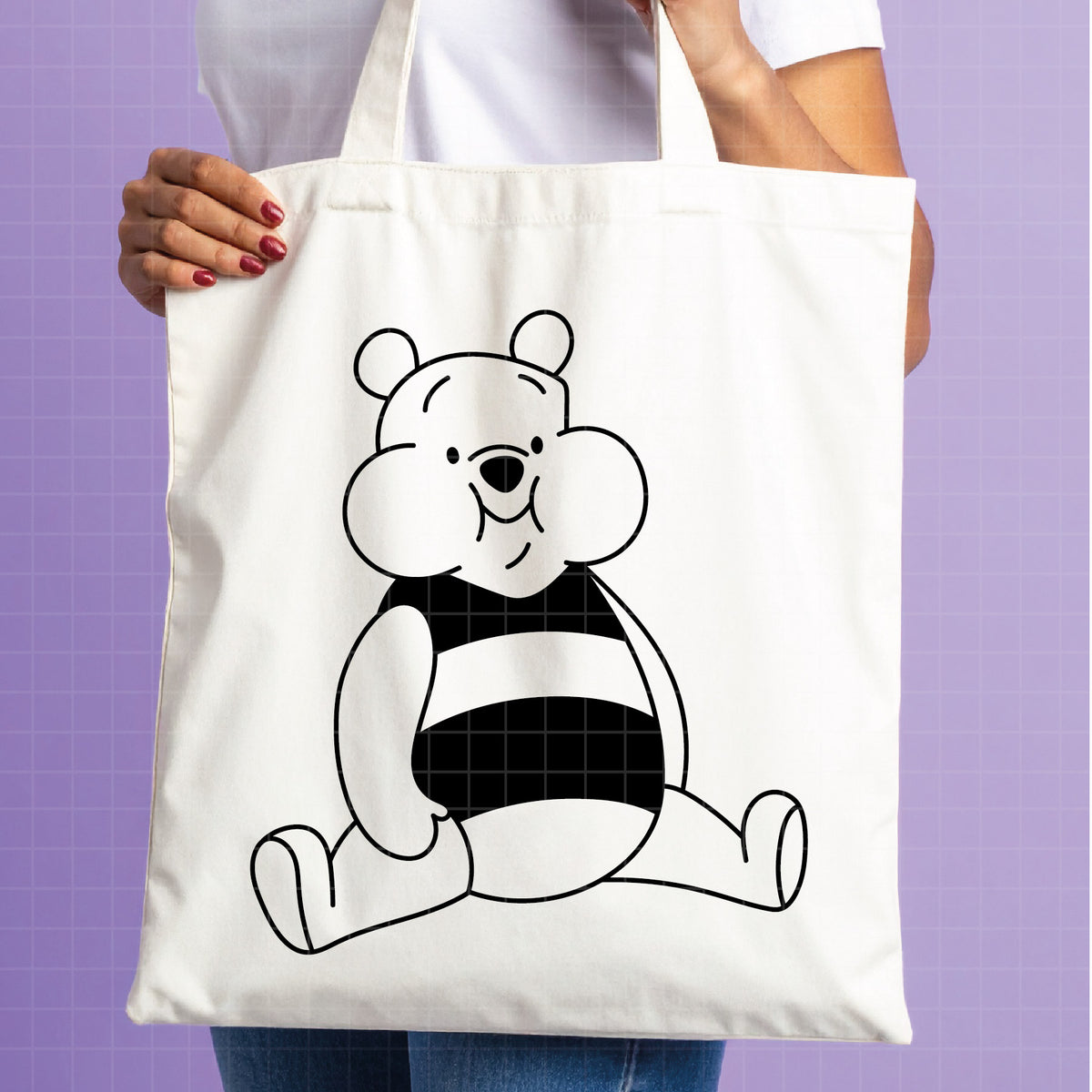 COD4720 - Winnie the pooh cowboy svg, pooh svg, friends svg, pooh birthday svg