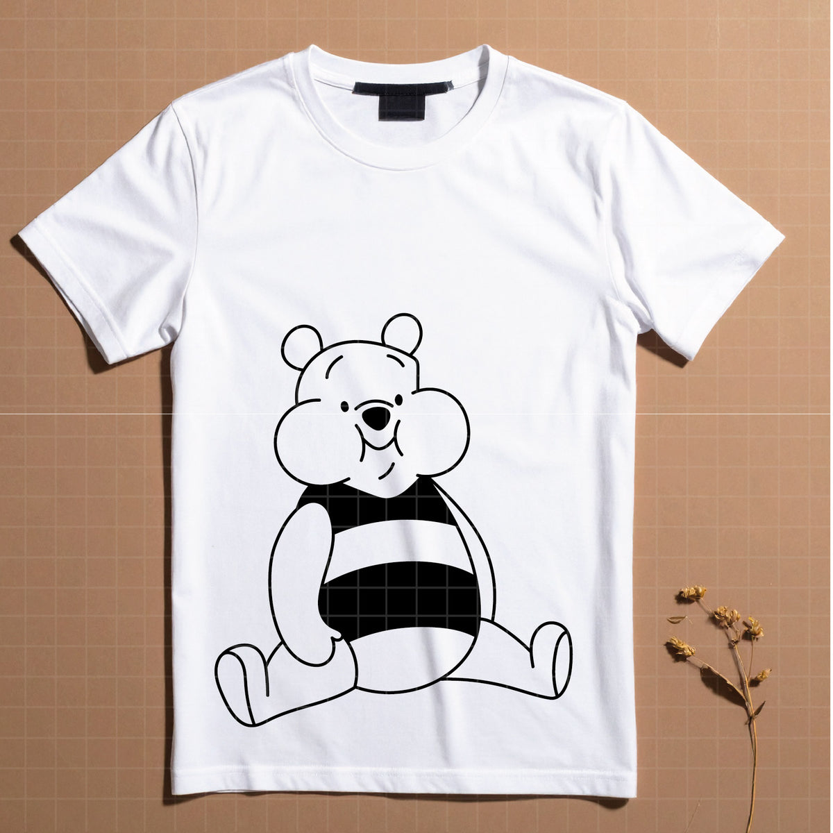 COD4720 - Winnie the pooh cowboy svg, pooh svg, friends svg, pooh birthday svg