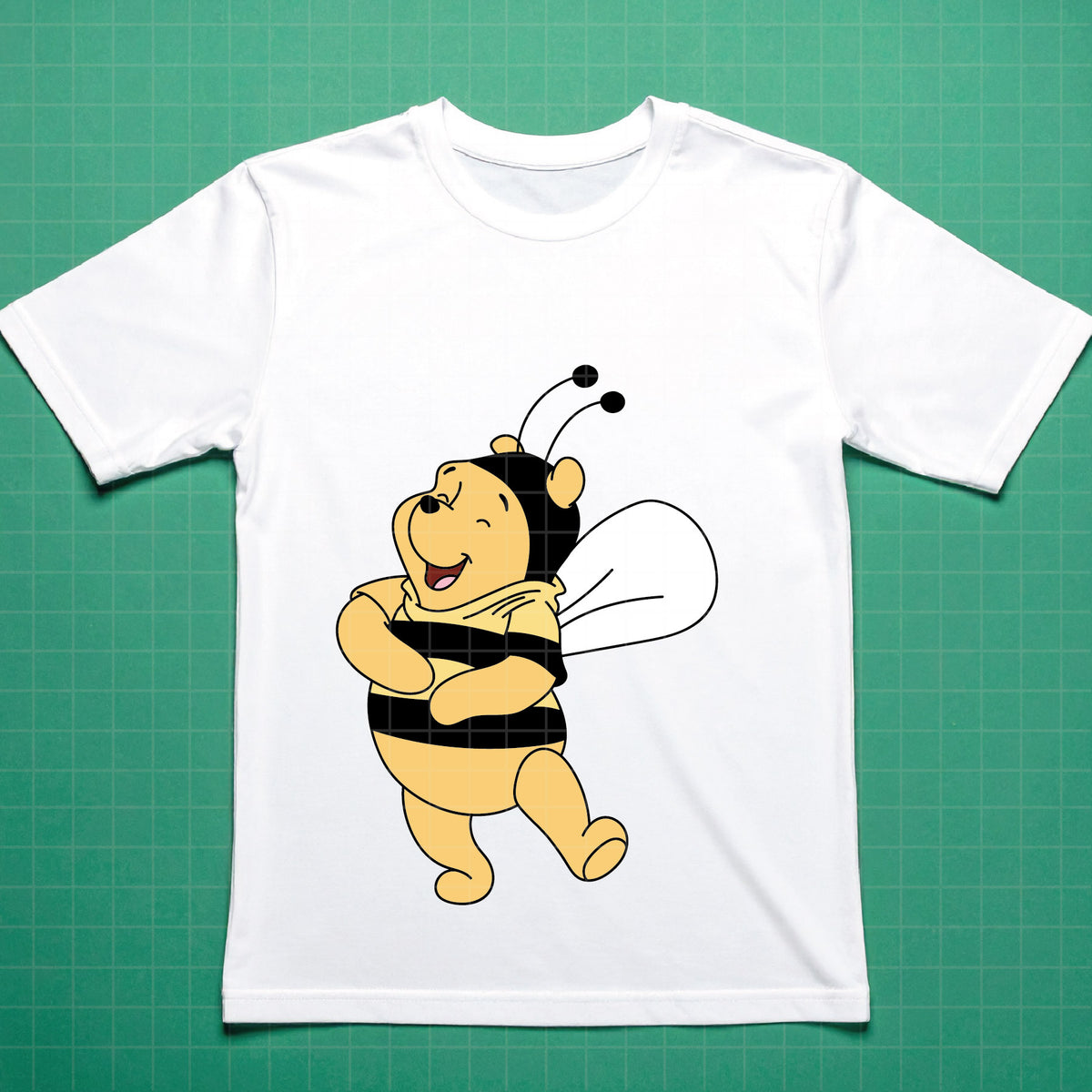 COD4723 - Winnie the pooh cowboy svg, pooh svg, friends svg, pooh birthday svg