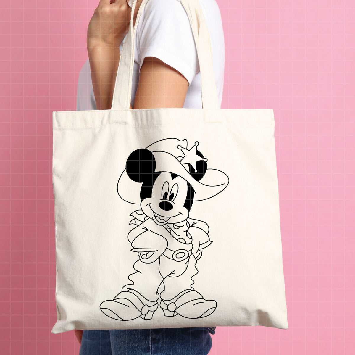 COD4726 - Mickey cowboy svg, Disney svg, mickey svg, My First Rodeo clipart