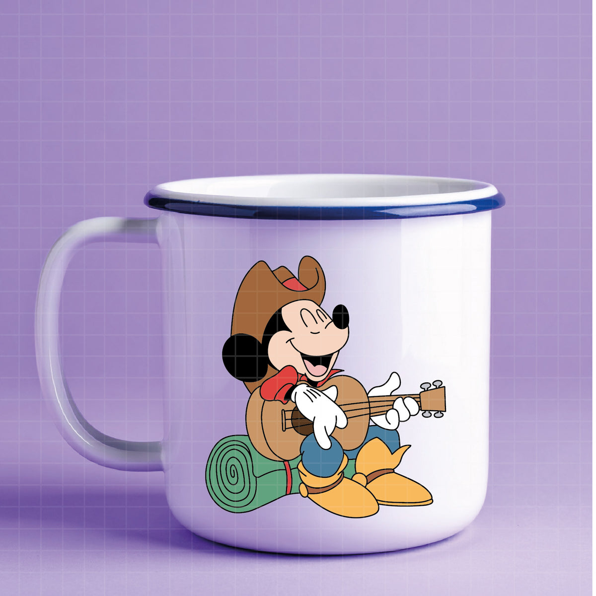 COD4728 - Mickey cowboy svg, Disney svg, mickey guitar svg, My First Rodeo clipart