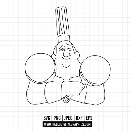 COD4738 - Ratatouille Svg, Ratatouille Png, Mouse Png, Ratatouille, Ratatouille Sublimation