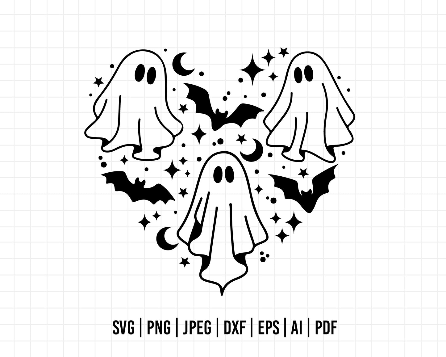 COD476- Ghost svg, Halloween  Svg, Trick Or Treat Svg, Halloween svg