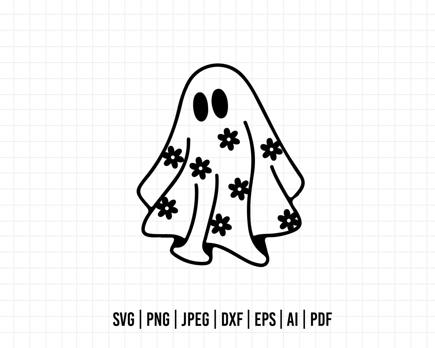 COD481- Ghost svg, Halloween  Svg, Trick Or Treat Svg, Halloween svg