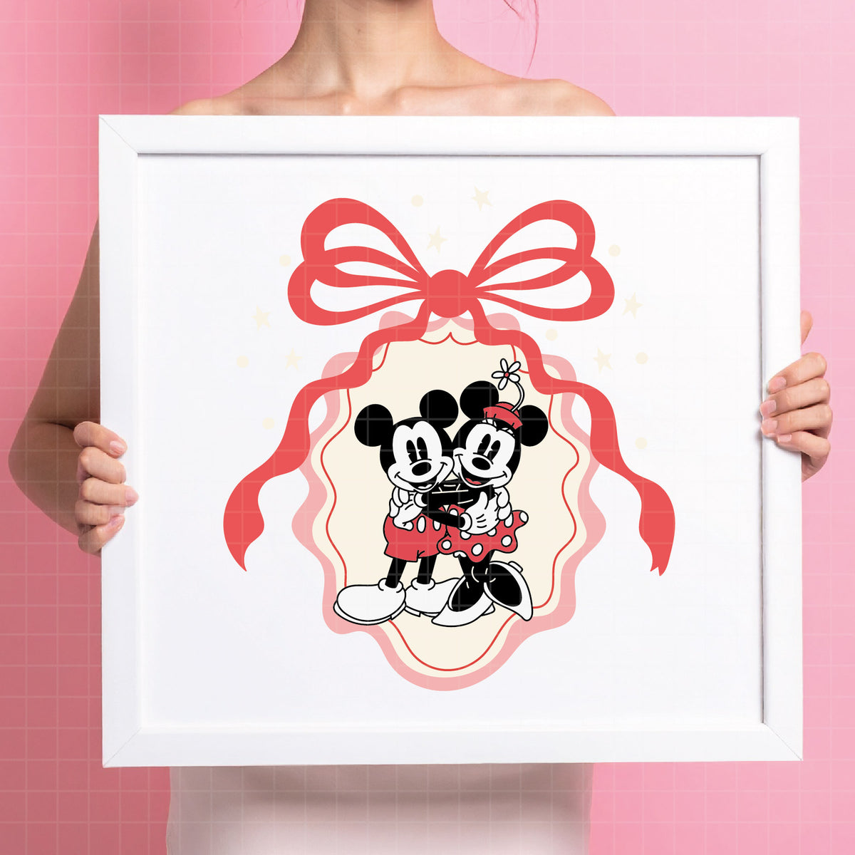 COD4842 - Mickey and Minnie Svg, Disney svg, Love svg, Valentine's day svg