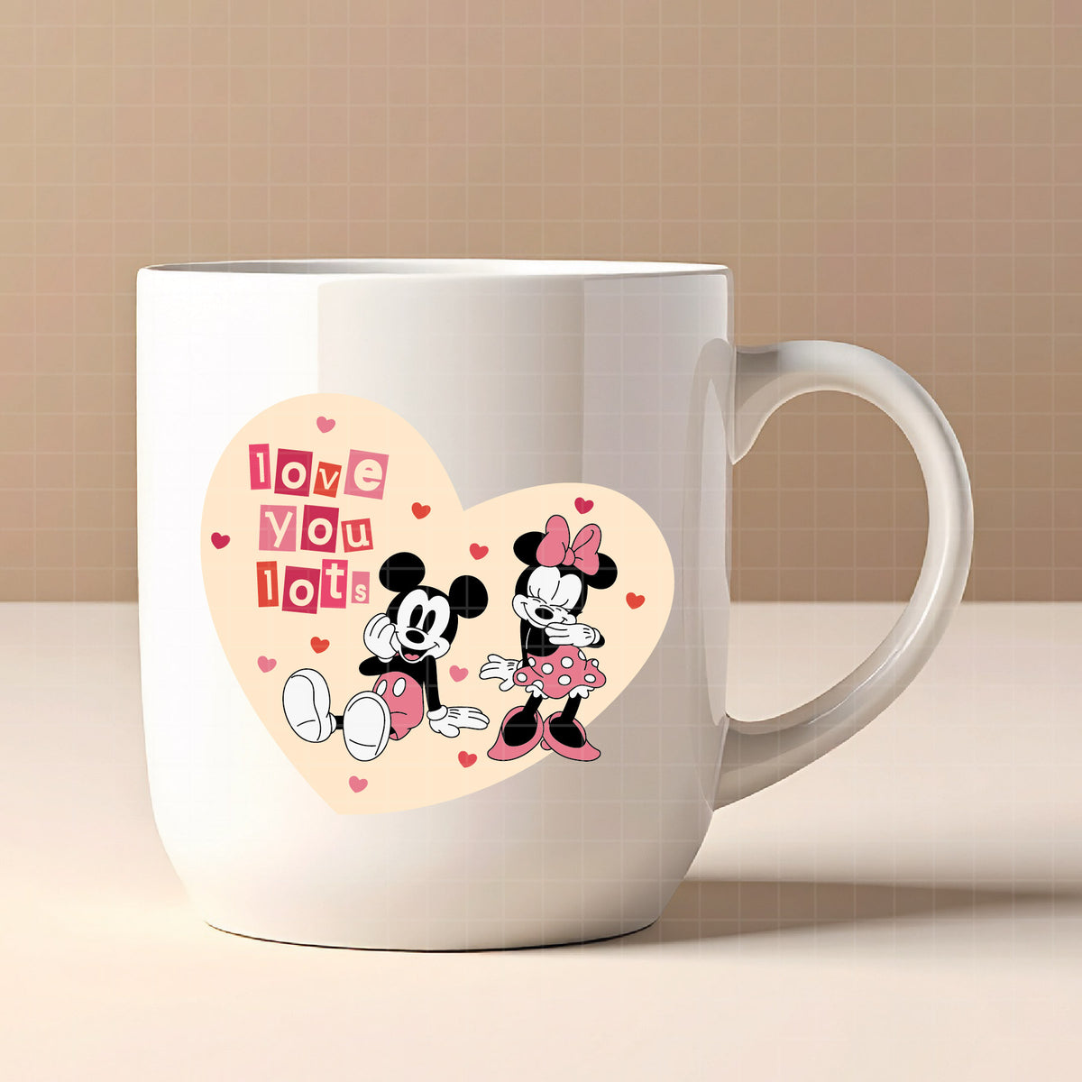 COD4844 - Mickey and Minnie Svg, Disney svg, Love svg, Valentine's day svg