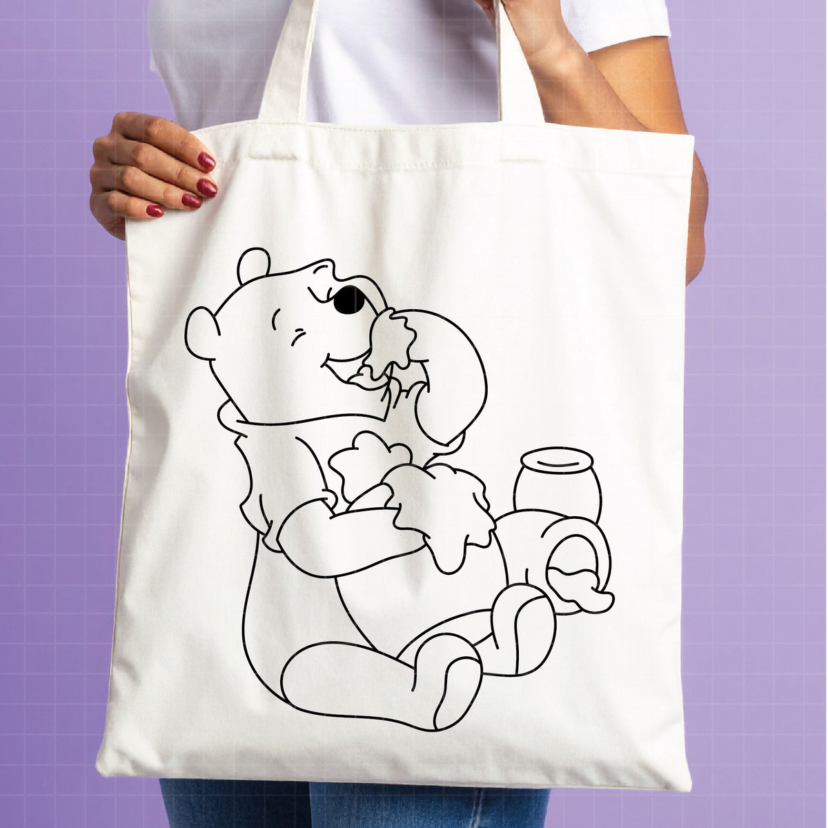 COD4888 - Pooh svg, Winnie the Pooh svg, Winnie the Pooh clipart, pooh png, pooh svg