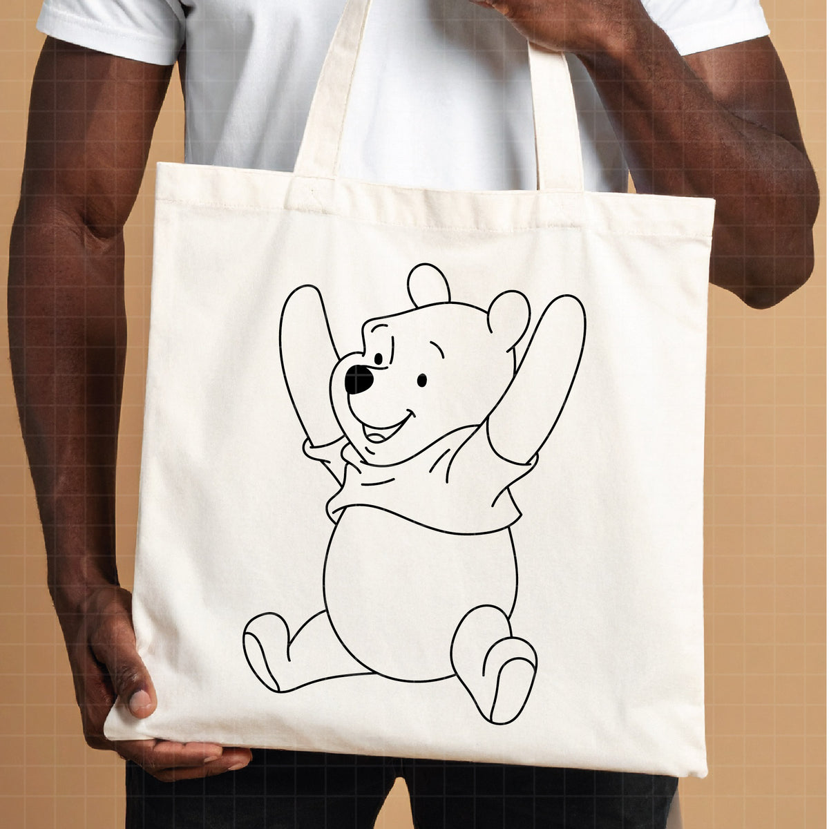 COD4889 - Pooh svg, Winnie the Pooh svg, Winnie the Pooh clipart, pooh png, pooh svg