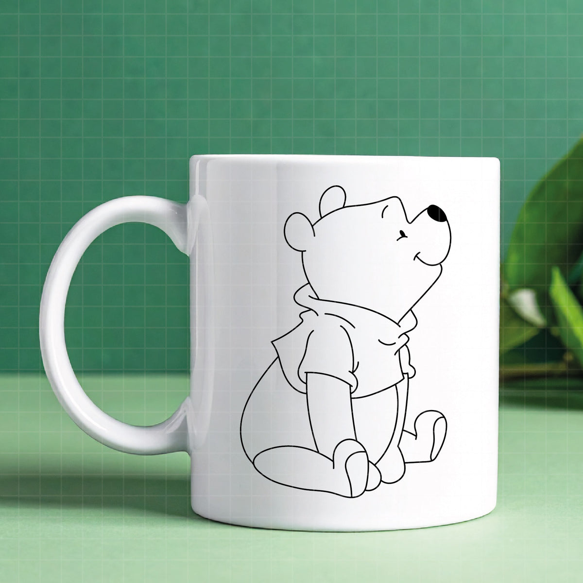 COD4890 - Pooh svg, Winnie the Pooh svg, Winnie the Pooh clipart, pooh png, pooh svg