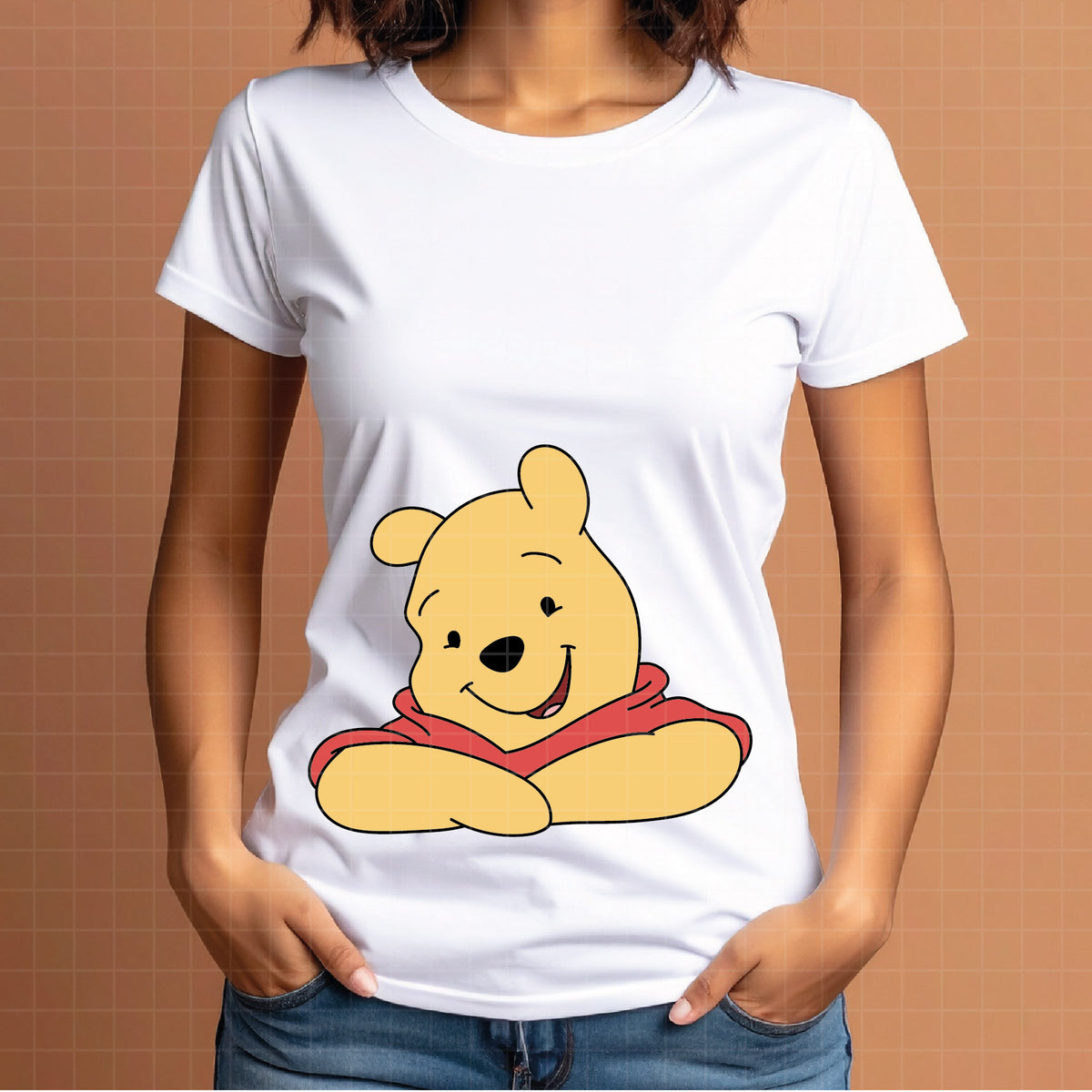 COD4891 - Pooh svg, Winnie the Pooh svg, Winnie the Pooh clipart, pooh png, pooh svg
