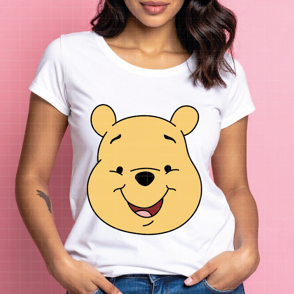 COD4892 - Pooh svg, Winnie the Pooh svg, Winnie the Pooh clipart, pooh png, pooh svg