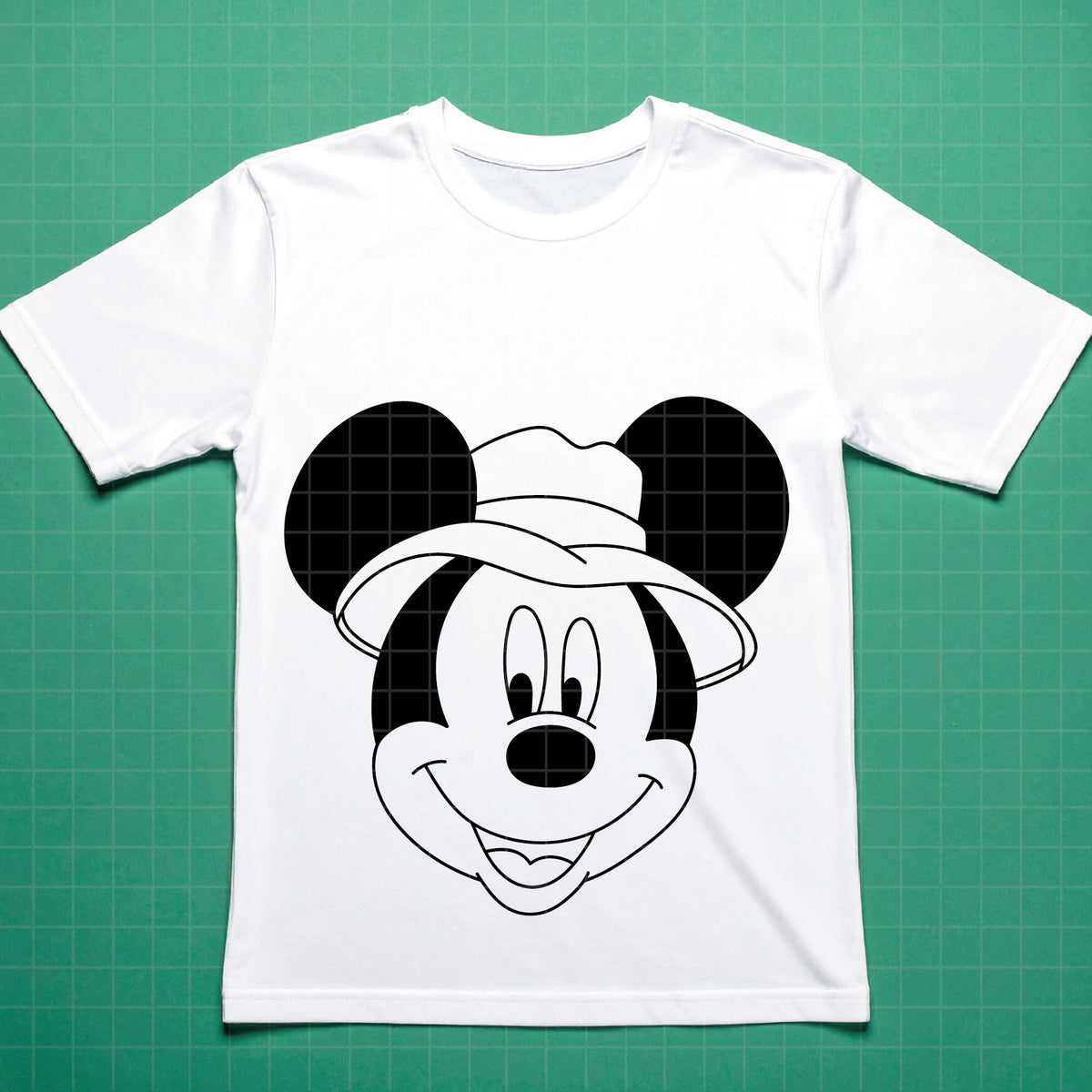 COD4893 - Mickey cowboy svg, Disney svg, mickey guitar svg, My First Rodeo clipart