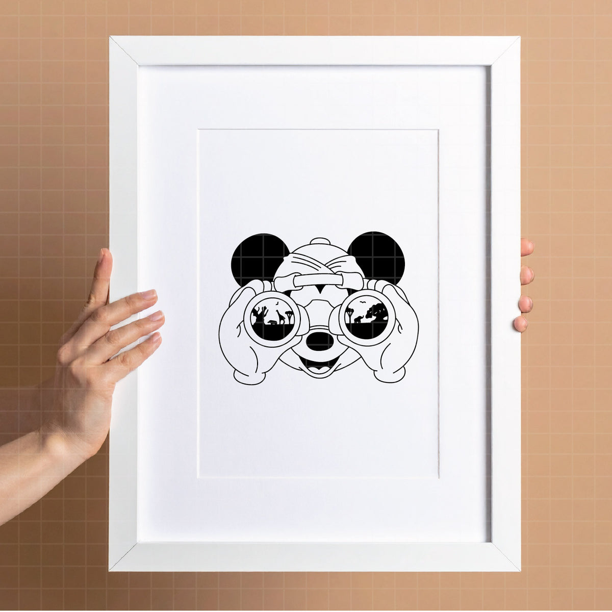 COD4894 - Mickey cowboy svg, Disney svg, mickey guitar svg, My First Rodeo clipart