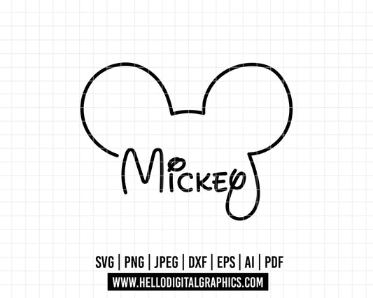 COD520- Mickey mouse svg, Mickey Svg, Disney svg, Magical svg, Mickey face svg