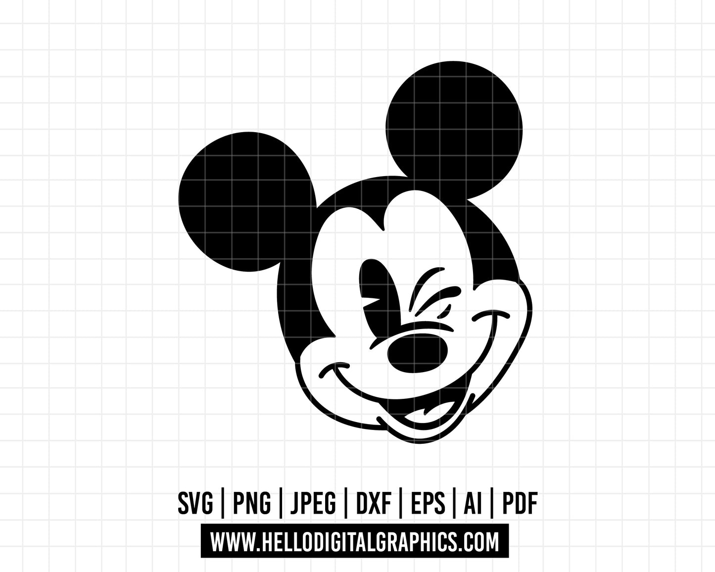 COD528- Mickey mouse sketch svg, Mickey Svg, Disney svg, Magical svg, Mickey face svg