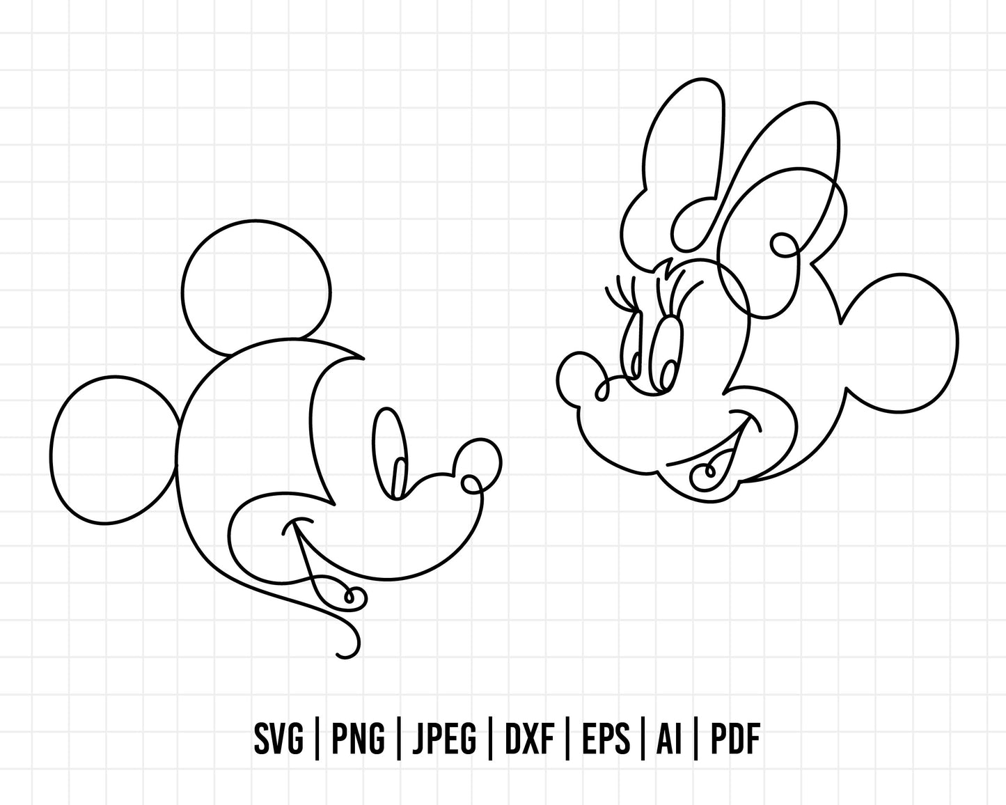 COD545- Mickey sketch svg, Mickey Svg, Disney svg, Magical svg, Mickey face svg